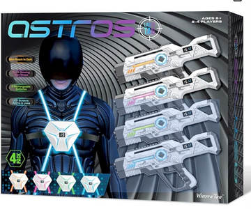 Winyea Tag Laser Tag Rechargeable, Lazer Tag Guns for Kids Gifts for Teens & Adults, Family Games and Teenage Group Activity Outdoor Cool Toy, Ages for 8 9 10 11 12+ Years Old Boys & Girls